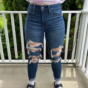 American Eagle Outfitters Distressed Skinny Jeans